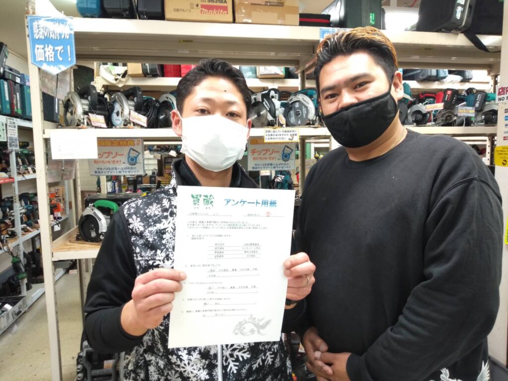 お客様とツーショット