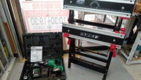 HiKOKI（ハイコーキ/日立工機）の「コードレス振動ドリル 20mm 36V DV3620DA」をはじめとする2点の買取