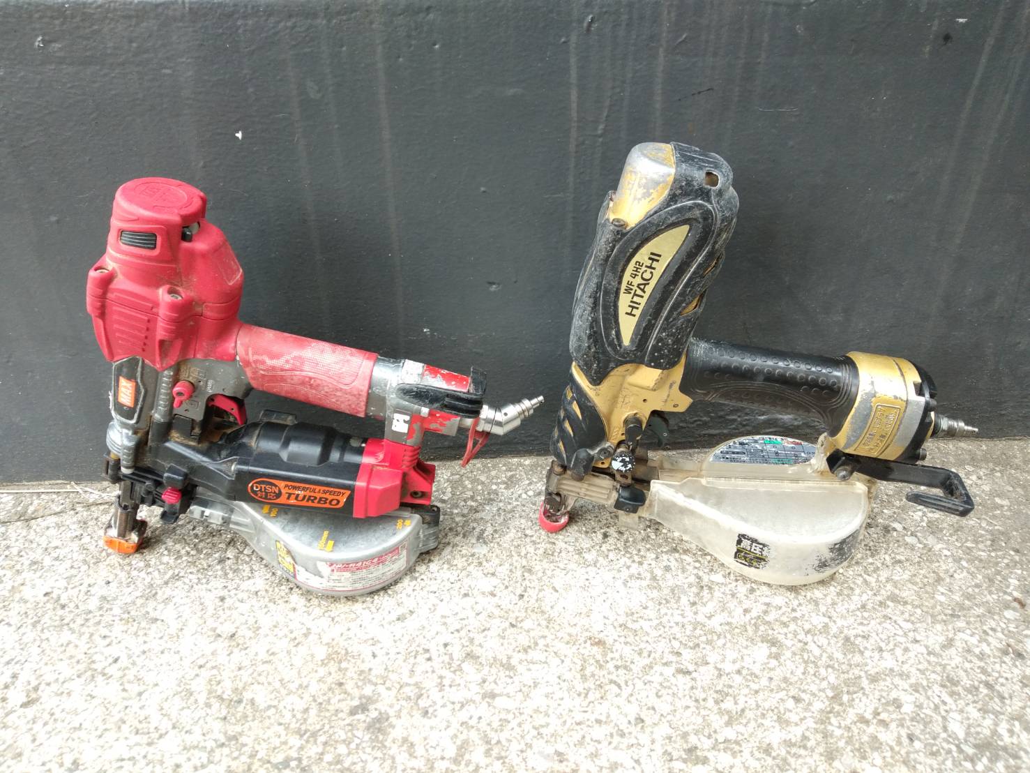 買取したMAXとHiKOKIのビス打ち機