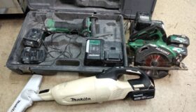 HiKOKI(ハイコーキ/日立工機)の「36V 165㎜ 充電式丸ノコ C3606DA」をはじめとする4点の買取